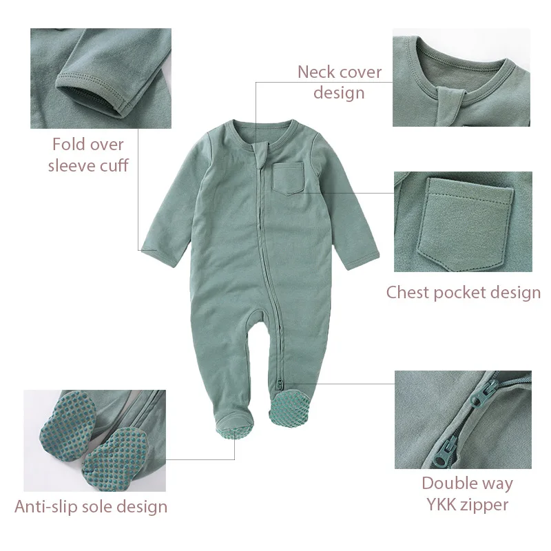 Four Seasons Newborn Baby Rompers Jumpsuit suit Baby Clothes for Girls Long Sleeve Jumpsuit overalls Clothing Romper