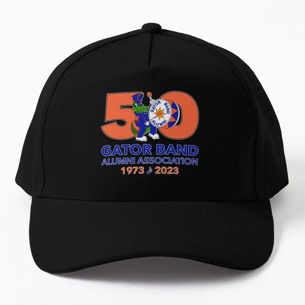 

Gator Band Alumni Association - 50th Anniversary Logo Baseball Cap black hard hat Hats Woman Men's