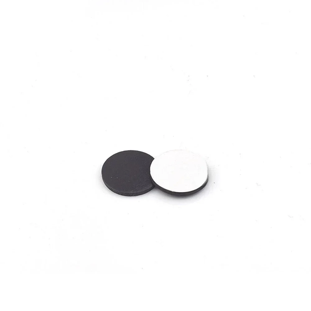 Self Adhesive Magnetic Round Rubber Flexible Small Sticky Magnets Disc for Crafts Hobby and Fridge 10pcs self adhesive magnets