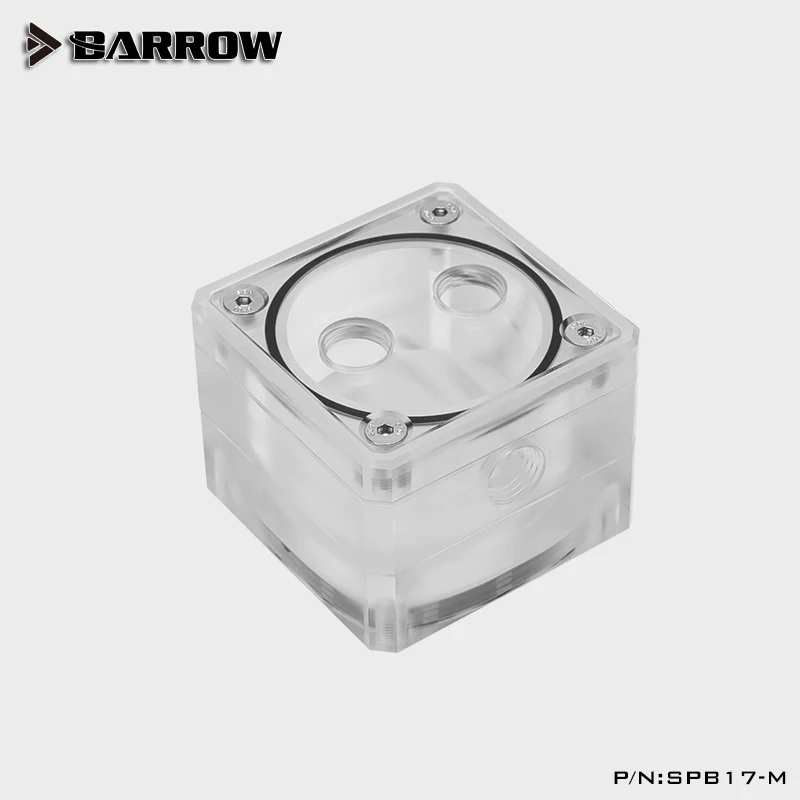 Carrinho Modificado Caixa da Bomba Integrada Placa Acrílica de Alta Transmitância Mini Tanque Micro Itx Rgb Kit de Expansão de Bomba de Água - Imagem 3