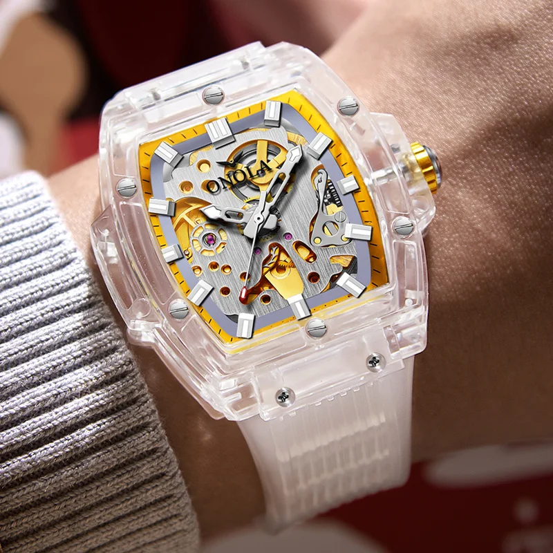 ONOL-A Hollow Full Automatic Luxury Watches for Men main image 1
