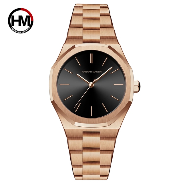 Shipping Watch For Women Luxury Design Fashion Cutting  Japanese Original Movement Stainless Steel Ladies Gift Wrist Watch