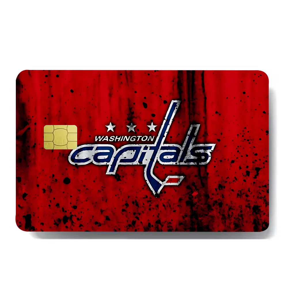 Ice Hockey Stickers For Debit Credit Card Anime Spend Or Save Funny Shell On Off Ultra Thin No Fade Sticker Skin Cover Film
