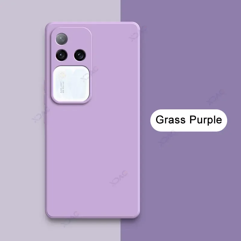 Enhanced Liquid Silicone Full Protective Phone Case - Soft, 360-Degree Fall Prevention Mobile Cover