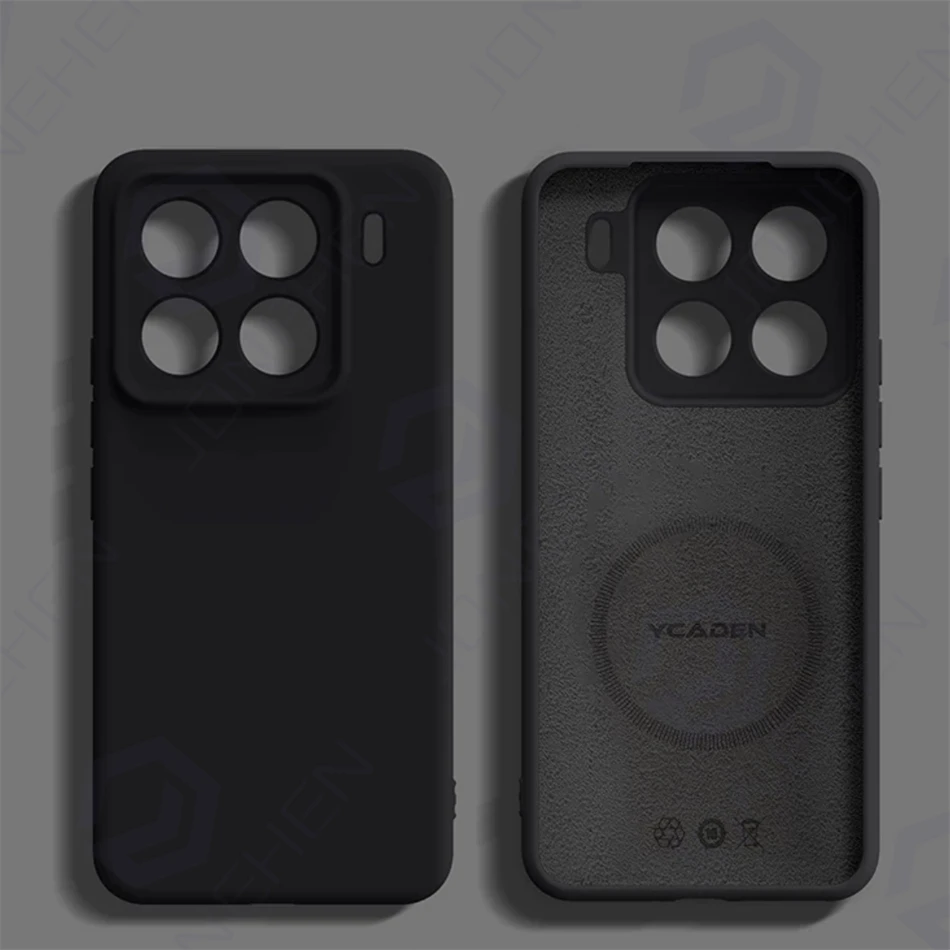 Sleek Candy Liquid Silicone Magnetic Phone Case with Magsafe Wireless Charging Compatibility