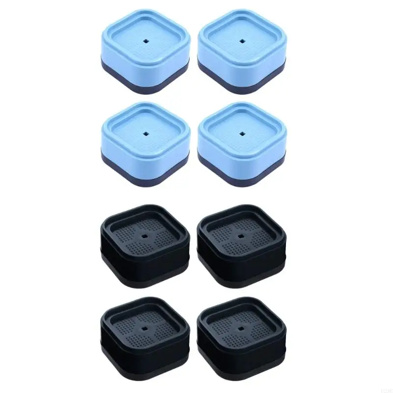 U2JC 4Pieces Stackable Washing Machine Risers Bed Lifts Adjustable Furniture Risers For Raising Sofa Table Chair Desk Legs