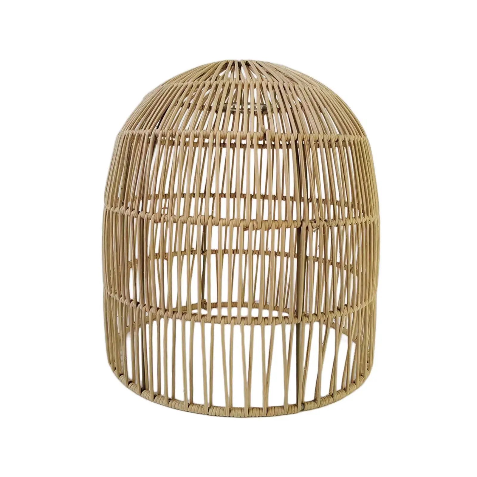 Rattan Lamp Shade Replacement Ornament Light Fixture Handmade Lamp Shade for