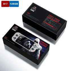 BOYHOM Retro Handheld Video Game Console with 4.3 IPS Screen and 64GB Storage (M17 128G)