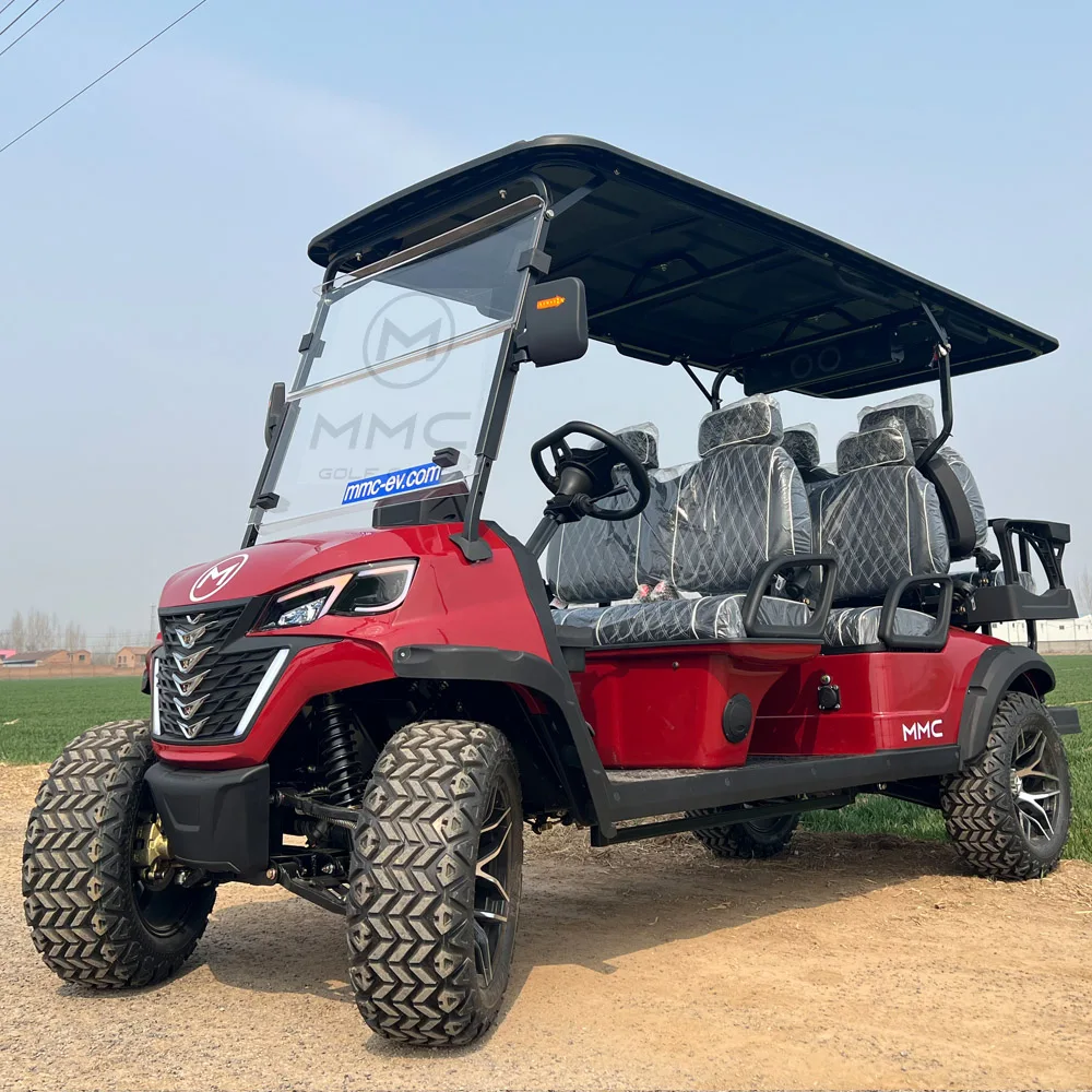 성인용 전기 4 륜 골프 카트, 신에너지 차량, 48V 리튬 전기 골프 카트, 5kw, 4 좌석