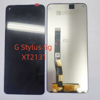 Tela LCD para motorola moto g stylus 5g xt2131, montagem digitador tela sensível ao toque, sem moldura