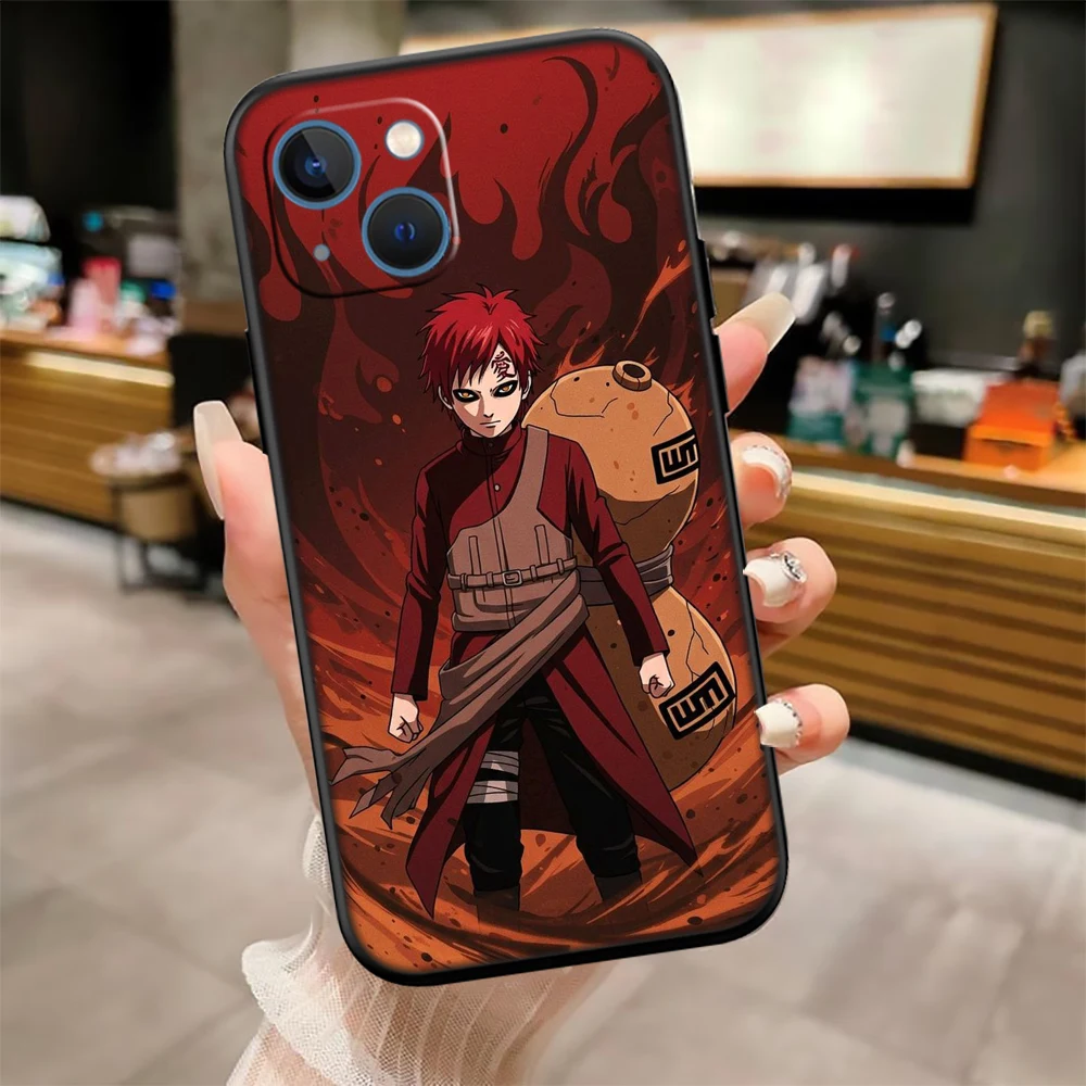 Naruto Gaara Design Phone Case – Premium Protection and Stylish Anime Artistry
