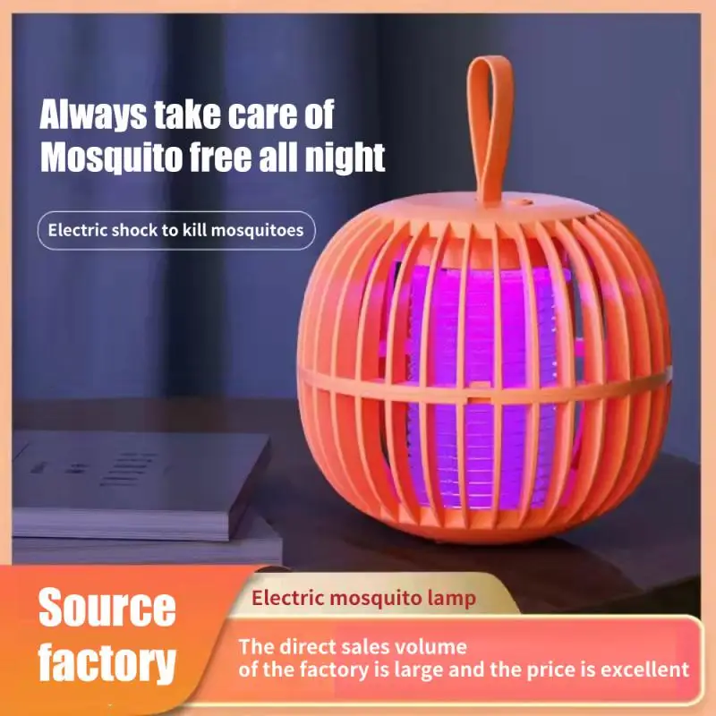 Scossa Elettrica Mosquito Killer Outdoor Usb Ricaricabile Muto Multifunzionale 360 Gradi Mosquito Control Night Light Indoor