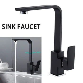 Bathroom Basin Sink Faucet Single Lever Metal Water Sink Faucet Durable and Sturdy Modern Saving Sink Taps for Bathroom Kitchen