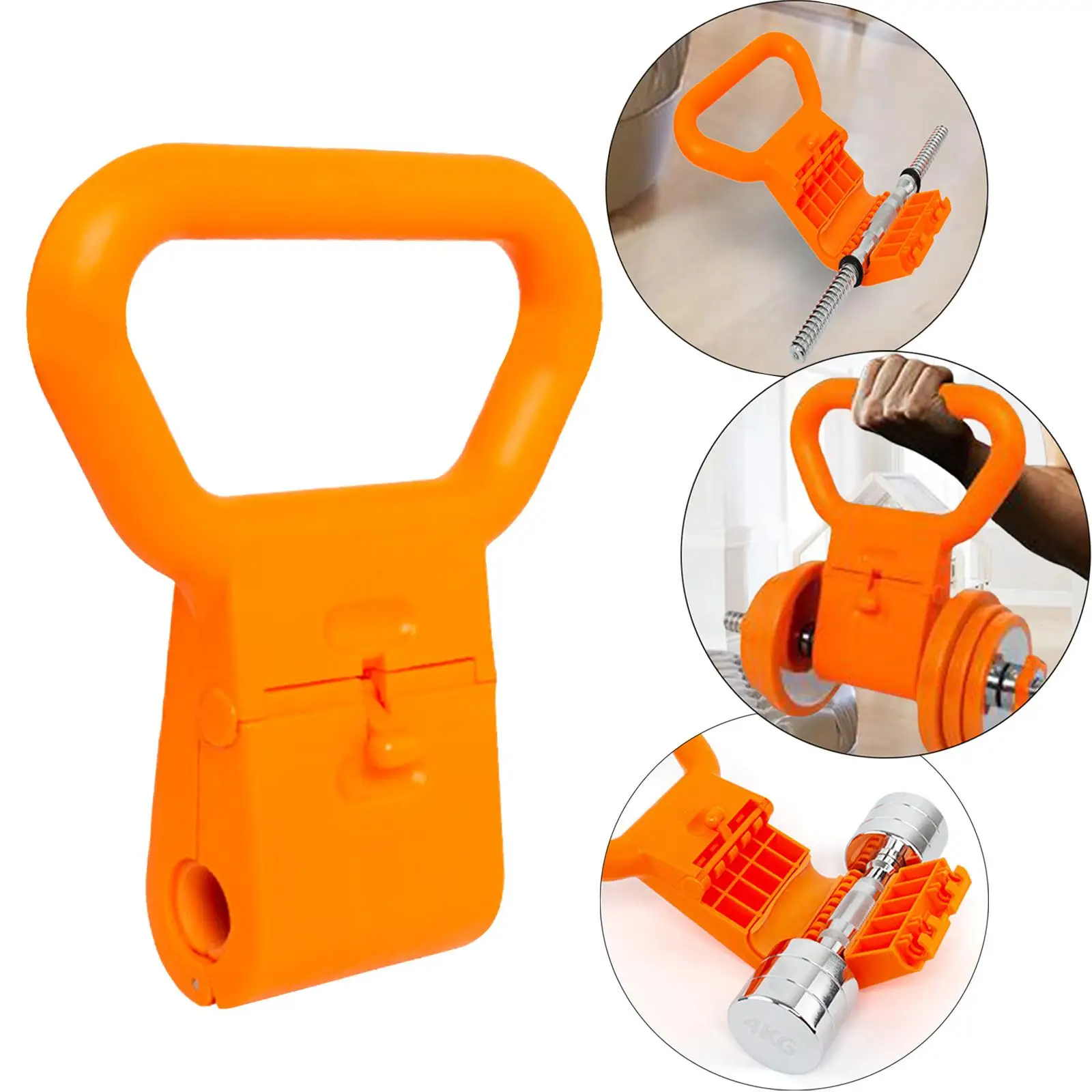 Kettlebell Grip Adjustable Comfortable Dumbbells Grip Kettle For Strength Training Outdoor Fitness Equipment Travel Workout