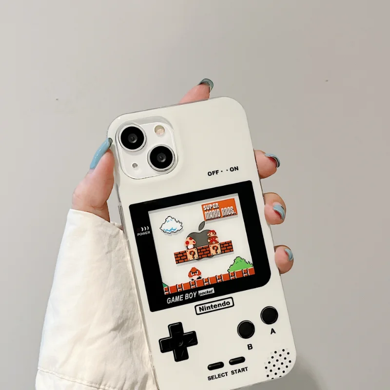 Moda gba clássico jogo telefone caso capa para iphone 11 12 13 14 pro