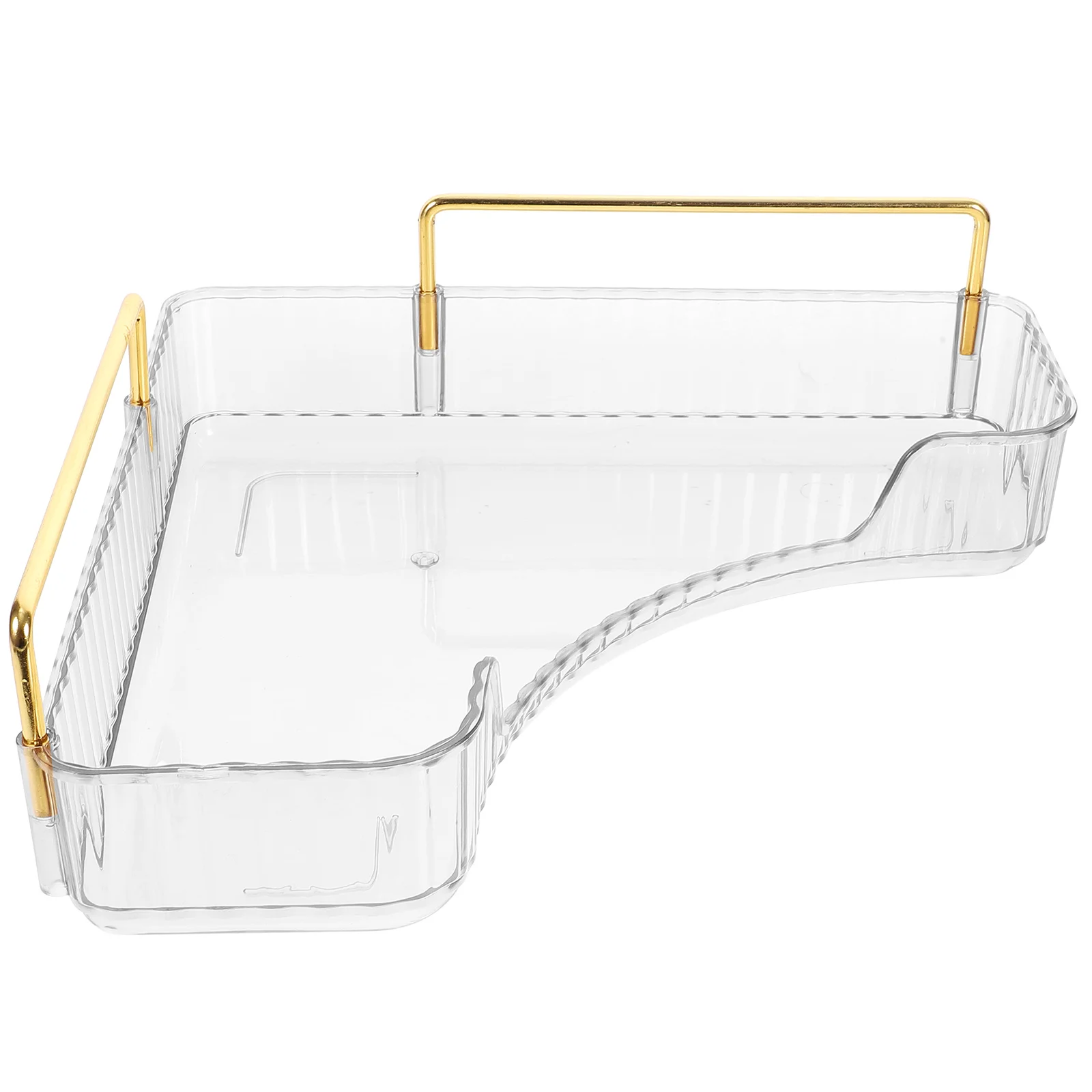 

Bathroom Counter Organizer Vanity Tray Skincare Storage Holder Perfume Stand Home Dresser Makeup Cosmetics