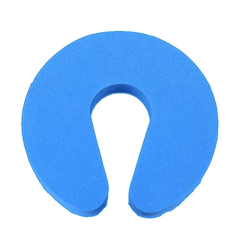 2.2CM Thick Child Safety Latch Full Door Card Home Protection Supplies Foam Material U-Shaped Door Clip Household Closure Device