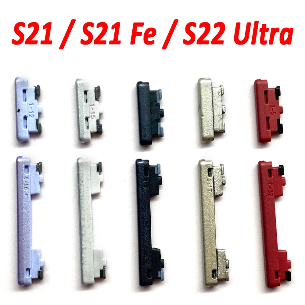 Kit de rechange (touches extérieures latérales - Gold), bouton marche/arrêt + bouton extérieur volume pour Samsung Galaxy S5 G900F i9600
