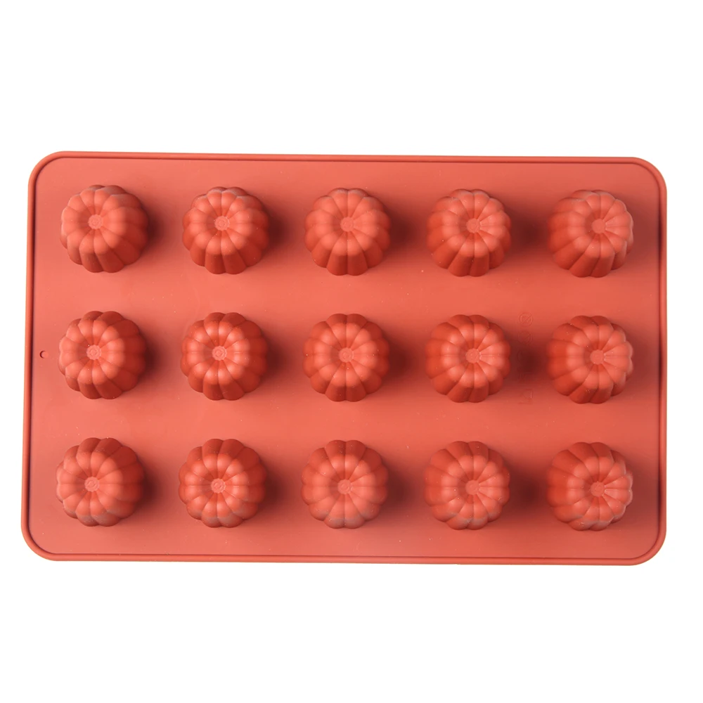 Mini Muffin 15 Holes Silicone Round Mold Diy Cupcake Cookies