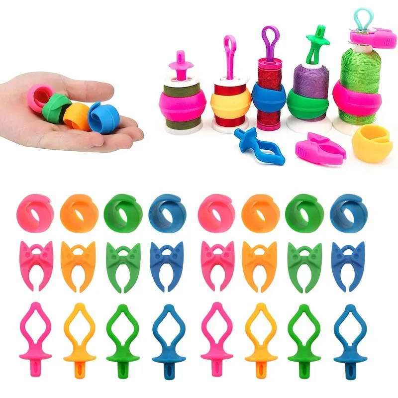 Fabric Huggers Magnetic Fabric Clips Cross Stitch Silicone