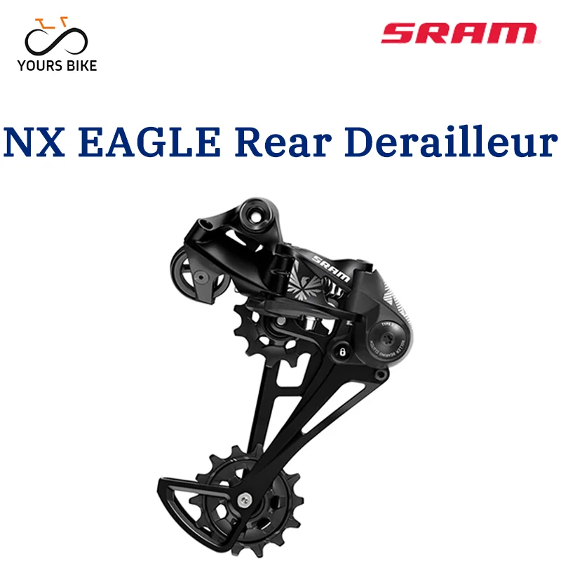 Sram Nx Eagle 1X12 12 Speed Rd Mtb Bike Bicicletta Deragliatore Posteriore Gabbia Lunga Tipo 3 X-Horizon Pezzi Di Bicicletta Neri