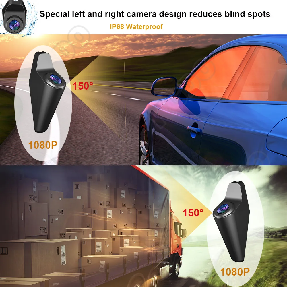 Rearview Mirror Obdpeak X9 Pro Channel Dash Cams INSEETECH