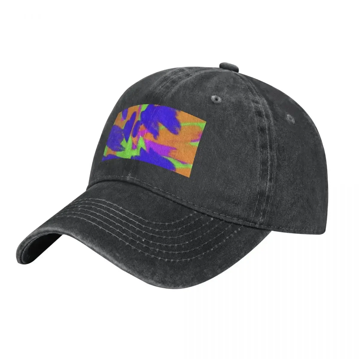 

Splash of paint Cowboy Hat Anime Hat Icon black Fluffy Hat Men's Women's