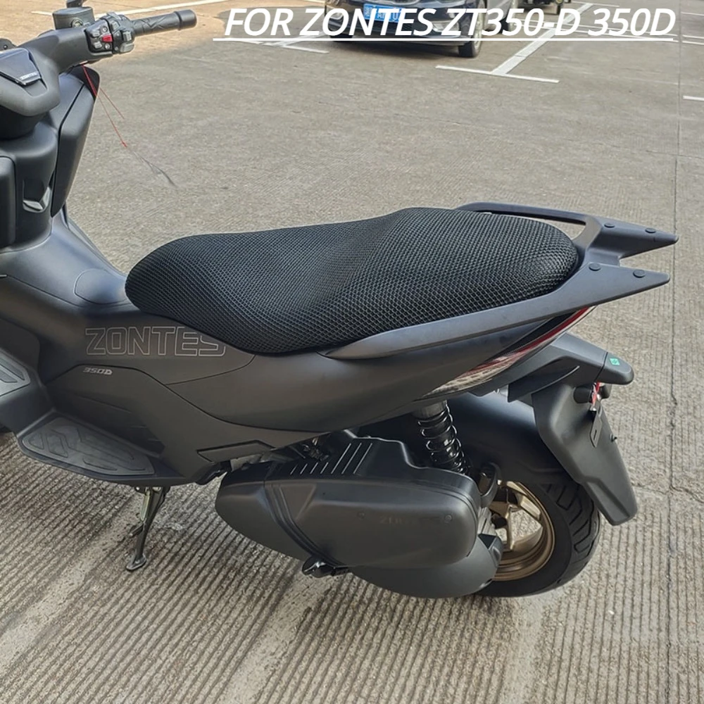Motorcycle Insulated Seat Cushion Cover 3D Sun Protection Three-dimensional Honeycomb Pad  FOR ZONTES ZT350-D 350D