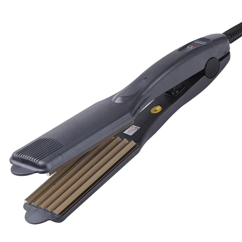 Professional Corrugated Hair Curler Flat Iron Curling Iron Fluffy Small Crimper Corn Plate Corn Perm Splint Hair Styling Tools