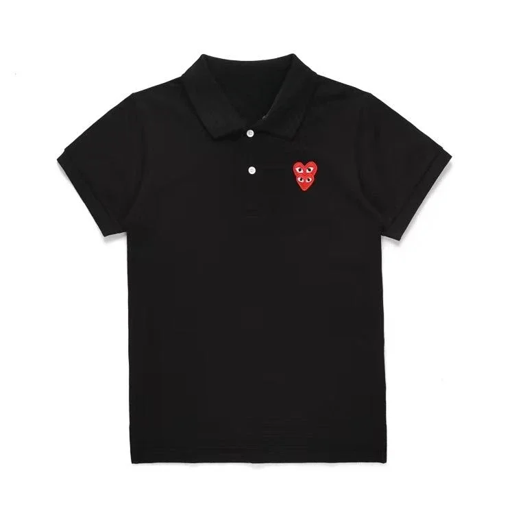 Fashion Business Polo Shirt Men's Short-sleeved Printed T-shirt Loose Summer Plus Size Men's Top