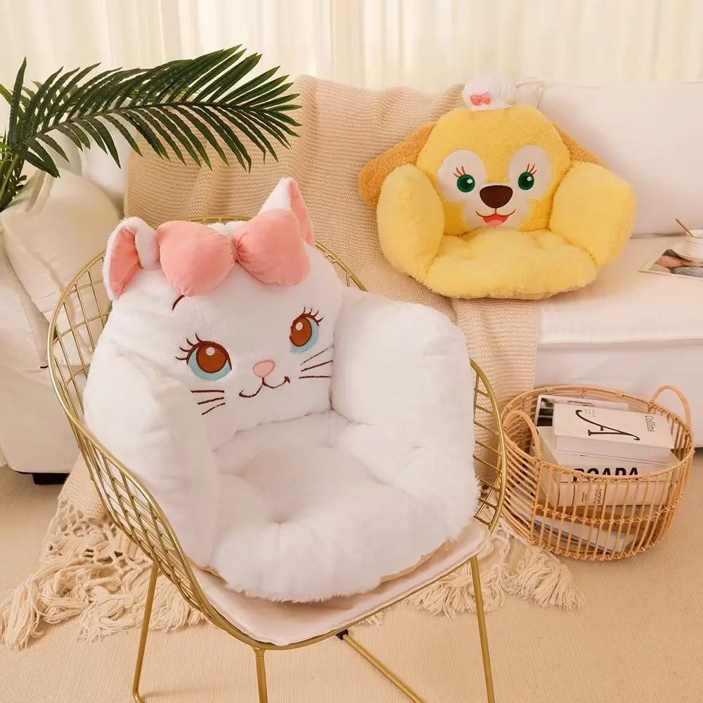

Kawaii Snow Monster School Office Stuffed Plush Sofa Cushion Full Surround Keep Warm Cute Anime Soft Home Decor Gift For Friends