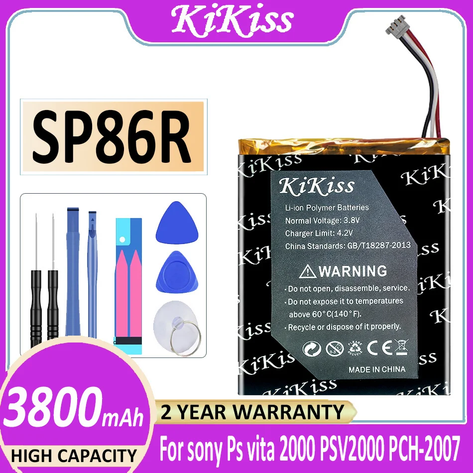 KiKiss – batterie SP86R 3800mah pour sony Ps vita 2000, psvita2000, PSV  2XXX, SP86R, PSV2000 PCH-2007, 4-451-971-01, PS Vita 2007 - AliExpress