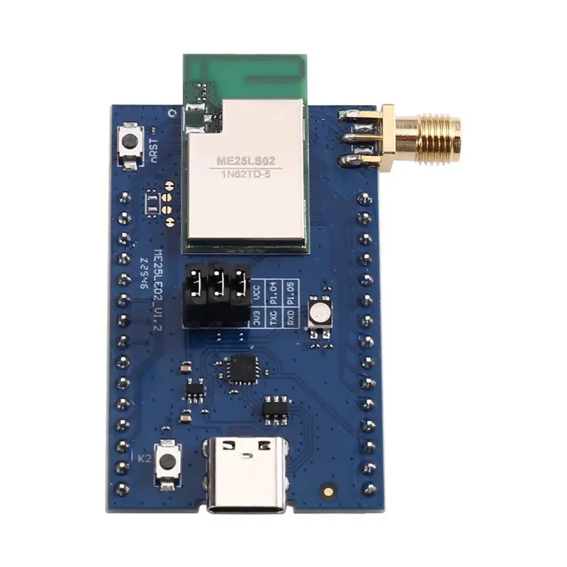 MX25LE02 SX1262 NRF54L15 PCB 안테나 Lorawan BLE 6.0 장거리 콤보 RF 모듈용 Uart 무선 및 RF Lora 모듈용