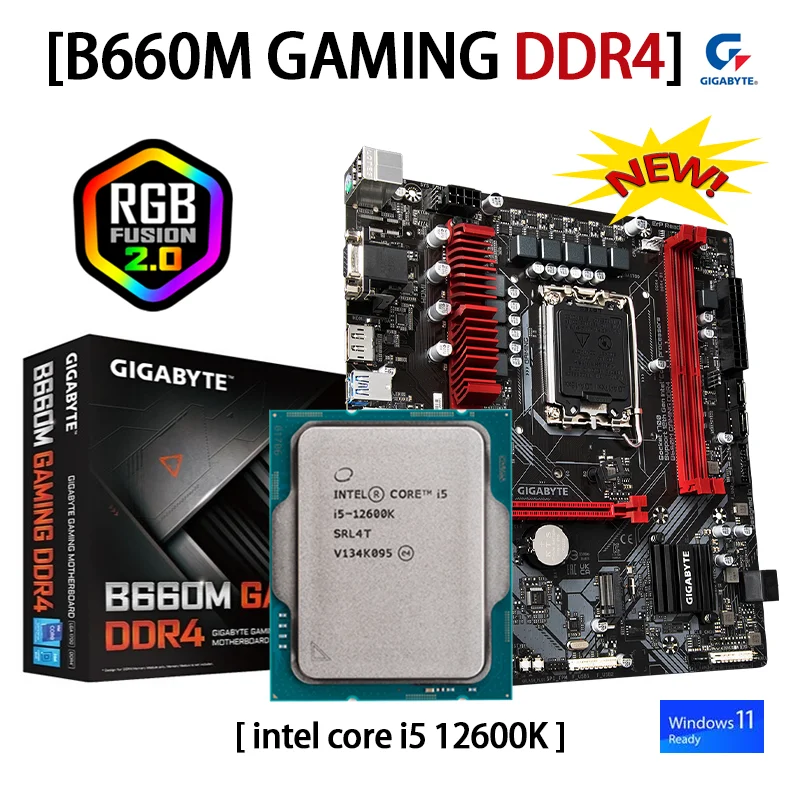 Gigabyte B660M GAMING AC DDR4 placa base Intel B660 LGA 1700 micro ATX