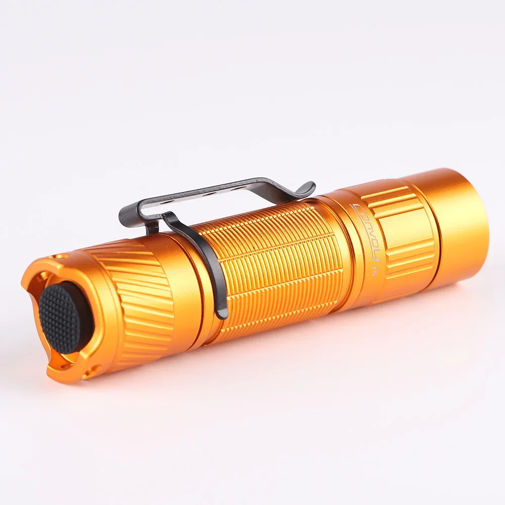 Convoy T5 손전등, 219B LED 랜턴 미니 토치, AA 14500 플래시 라이트, 60 도 TIR 렌즈, EDC 작업 램프, 키체인 라타카