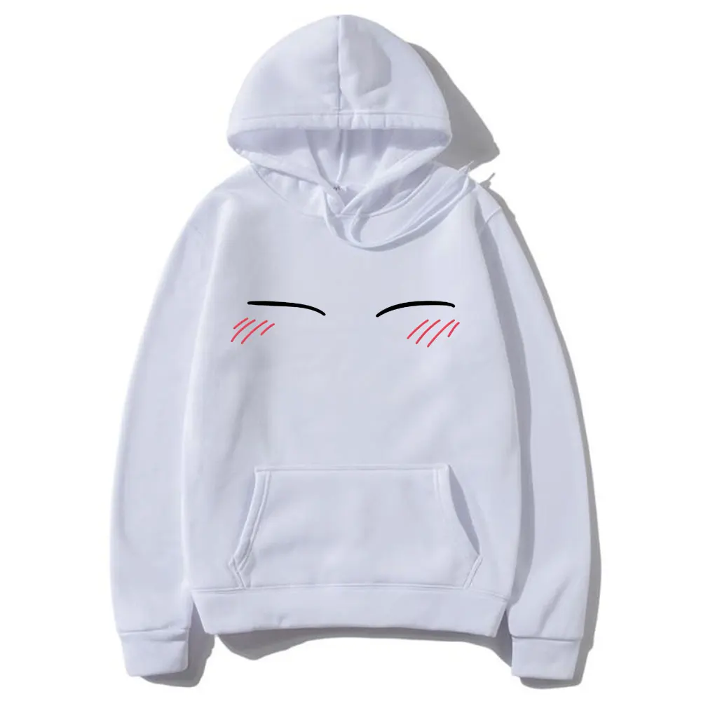 

Japanese Anime That Time I Got Reincarnated As A Slime Hoodie Rimuru Tempest Print Hoodies Manga Men Women Funny Cute Sweatshirt