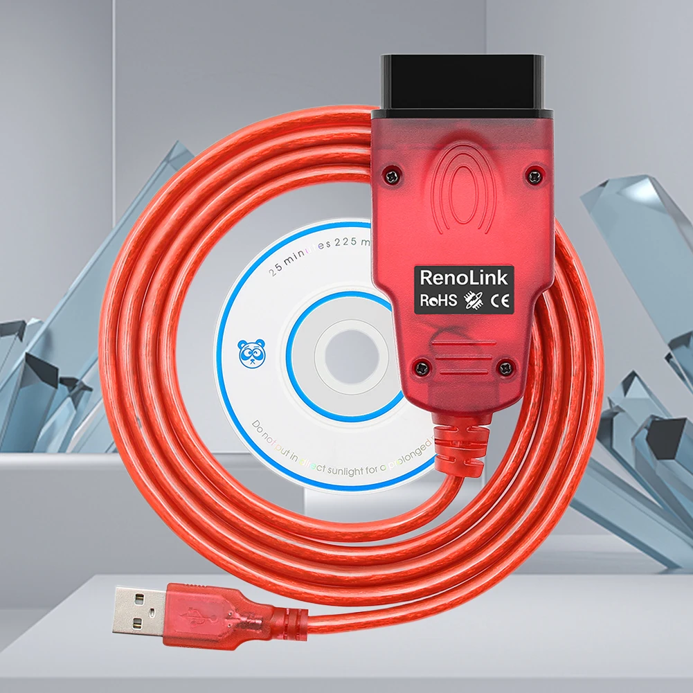 Renolink ECM UCH OBD2 ECU 프로그래머, ABRS OBD2 자동차 진단 도구, 대시 보드 코딩 ECU 프로그래머 V1.99, 르노 1.99 용