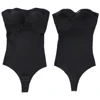 105199-e03e2f.jpg Combinaison de batterie sans bretelles Off initiated Bustier Tube Top Femmes Fermeture avant TUNIControl vêtements protubérants perfectionnés Sous-vêtements rembourrés S-4XL
