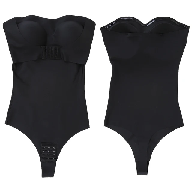 105199-e03e2f.jpg Combinaison de batterie sans bretelles Off initiated Bustier Tube Top Femmes Fermeture avant TUNIControl vêtements protubérants perfectionnés Sous-vêtements rembourrés S-4XL