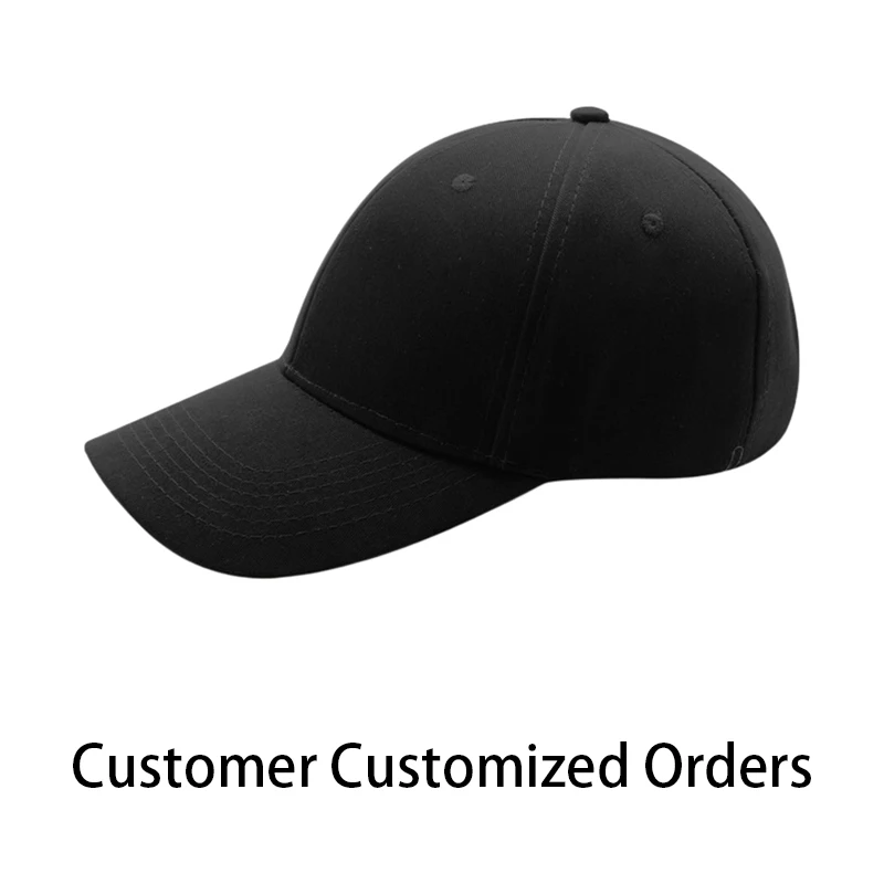 

Personalized Customization Baseball Cap Vintage Washed Cotton Dad Hat Cotton Snapback Cap Hip Hop Cap