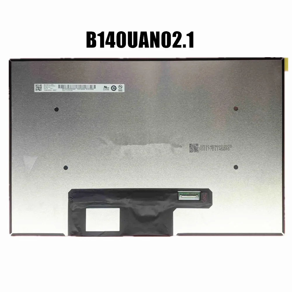 WUXGA 노트북 LCD EDP 30 핀, 무료 배송, 14.0 인치 14.0 인치, 1920x1200 100% SRFB 400NITS NE140WUM-N62 FIT B140UAN02.1 LP140WU1 SP