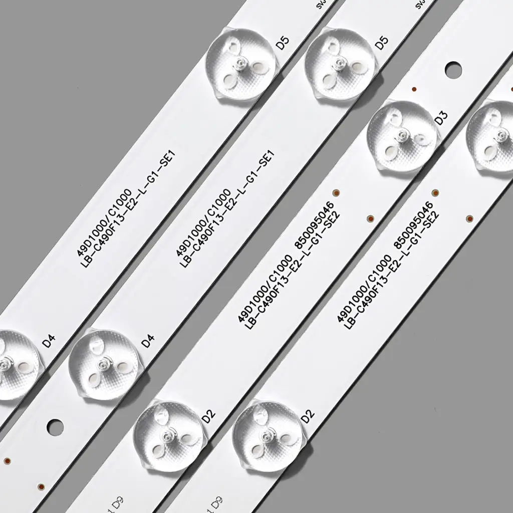 10pcs 49 ġ Ʈ Ʈ LB-C490F14-E1-L LED49C1000N LED49C1080N 49D1000 49C1000 49C2000 LB49002 V1 LB49002 V0