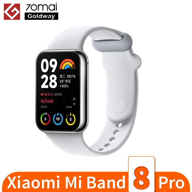 Xiaomi Mi Band 8 Pro 1.74 AMOLED Display GPS 150+ Sports Mode Blood Oxygen  Heart Rate Monitoring Bluetooth 5.3 Bracelet 8 Pro - AliExpress