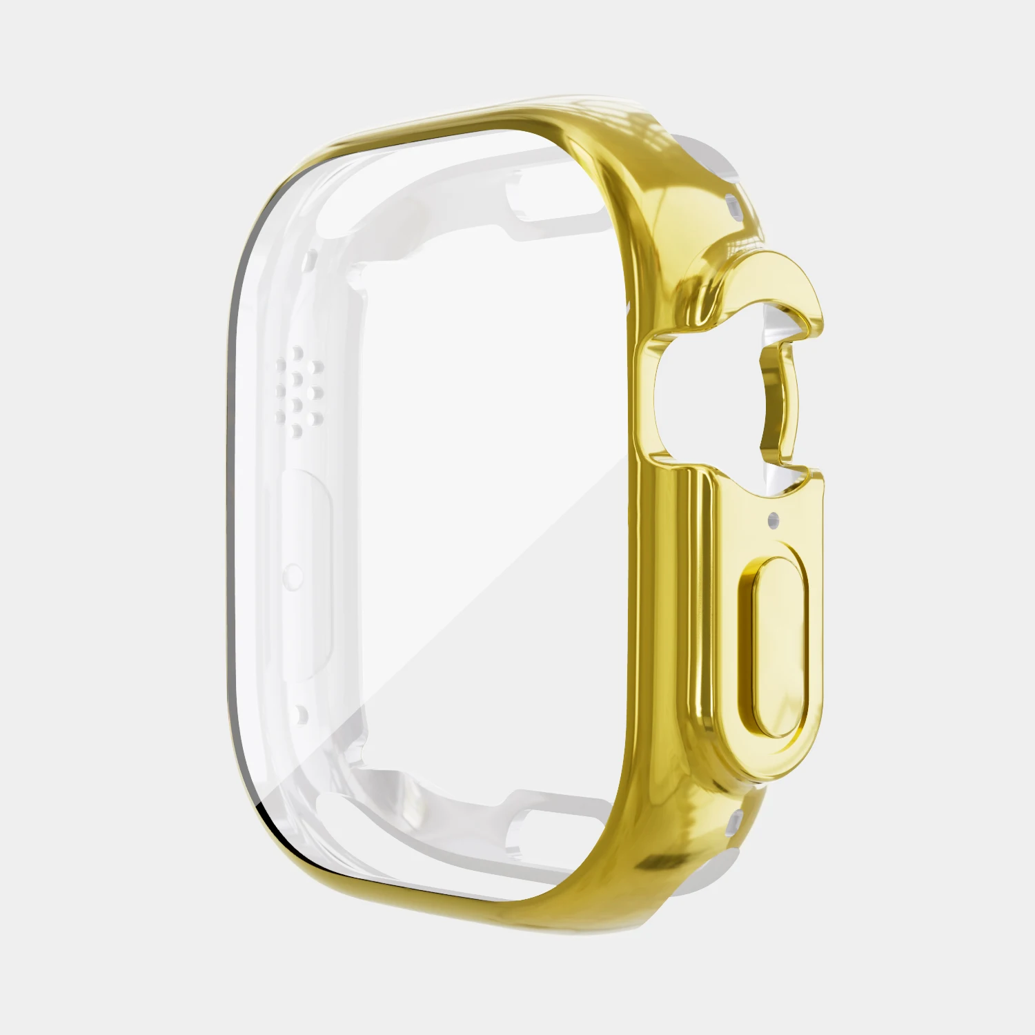 Premium Shockproof TPU Protective Case with Screen Protector for Apple Watch Ultra 49mm - Anti-Scratch Shell Cover