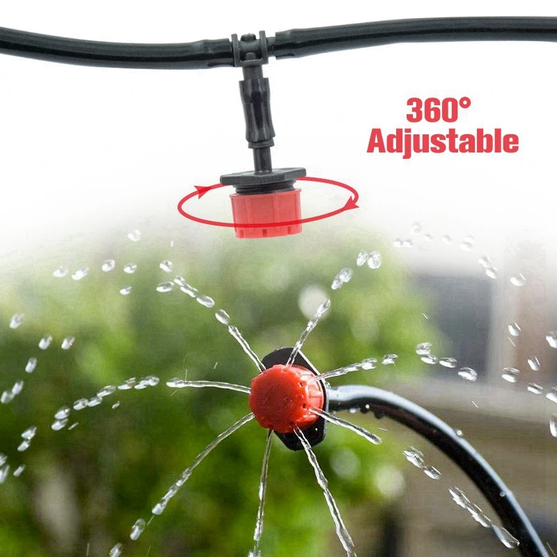 Garden Drip Irrigation Kit Automatic Plant Watering System Adjustable
