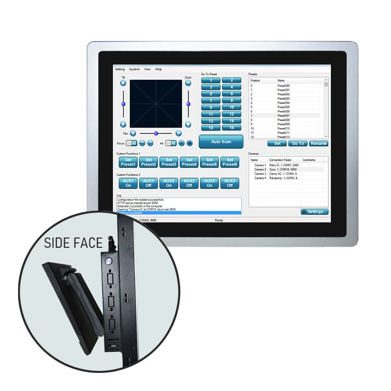 10.1 13.3 15.6 18.5 21.5 Inch Industrial Computer All in One PC Panel with Capacitive Touch Screen Built-in WiFi for Win10 Pro - immagine 4