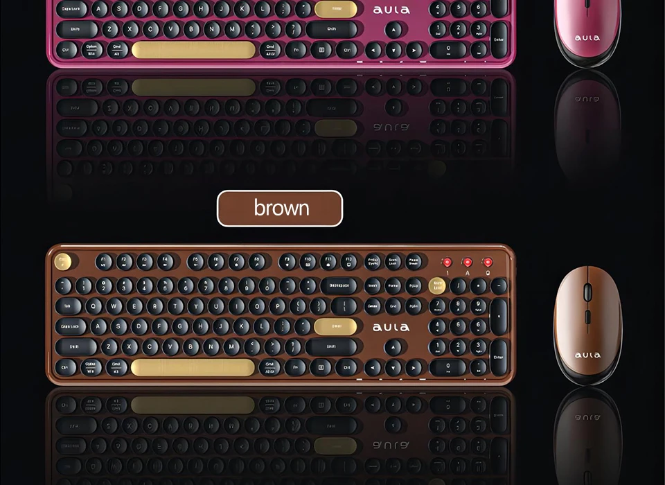 Full-size layout keyboard