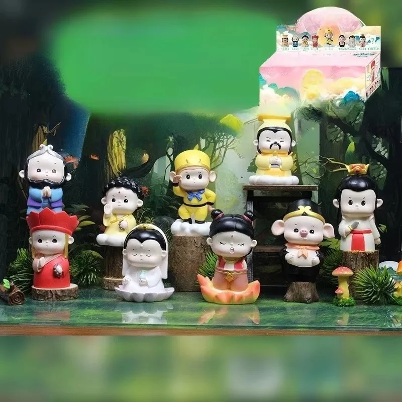 مجسمات أنيمي صندوق عشوائي راتنج