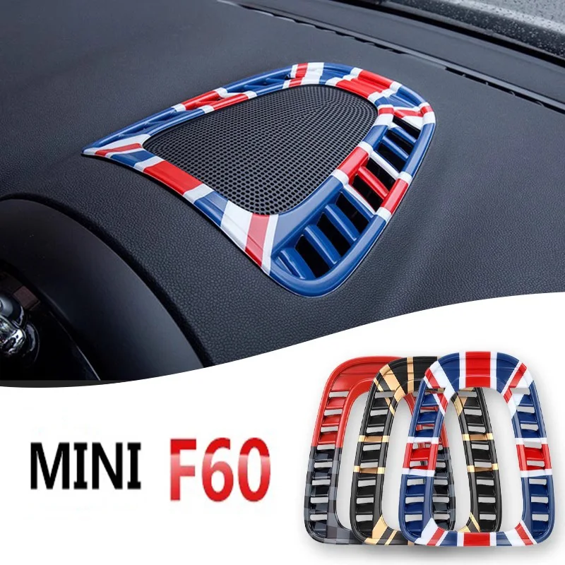 

Декоративная наклейка на выходное отверстие автомобильного кондиционера Union Jack, чехол для Mini Cooper S JCW Countryman F60, аксессуары для автостайлинга