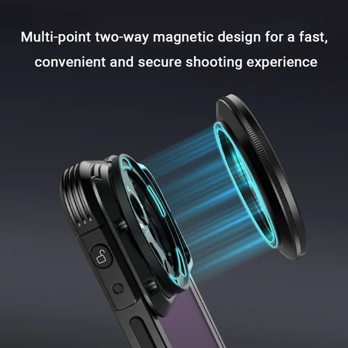 SmallRig MagEase Magnetic VND Filter Kit/CPL Filter Kit/1/4 Effect Black Mist Filter Kit/Star-Cross Filter Kit 52mm for iPhone 3